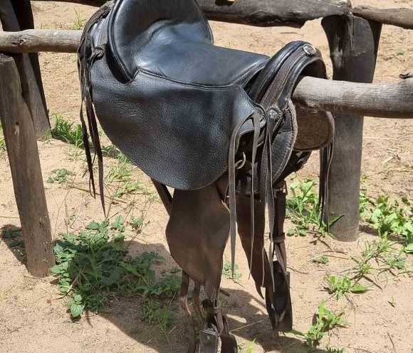 Trail saddle Hwange Horseback Safaris