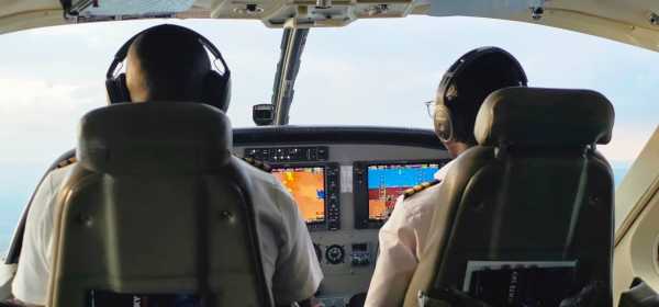 Charter flight pilots